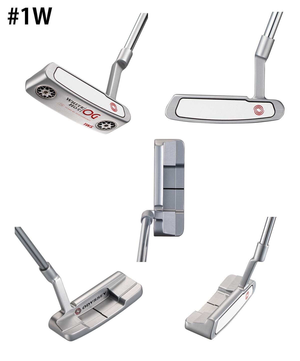 オデッセイ (ODYSSEY) WHITE HOT OG #5 Odyssey White Hot OG #5 Putter - Carl's Golfland
